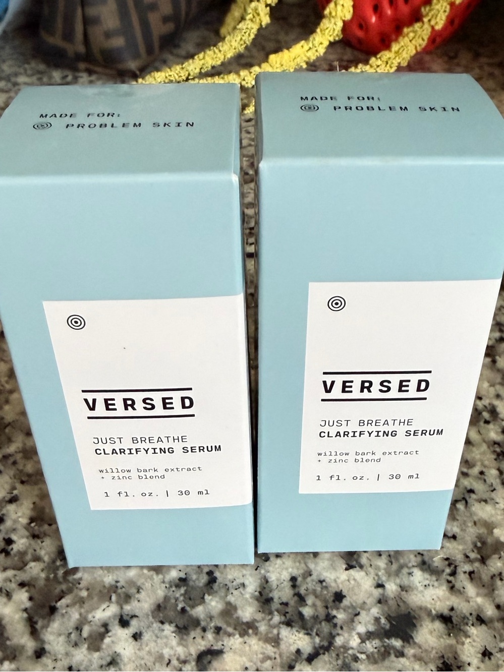 Nib Versed Just Breathe Clarifying Serum summer acne oily clean beauty skincare